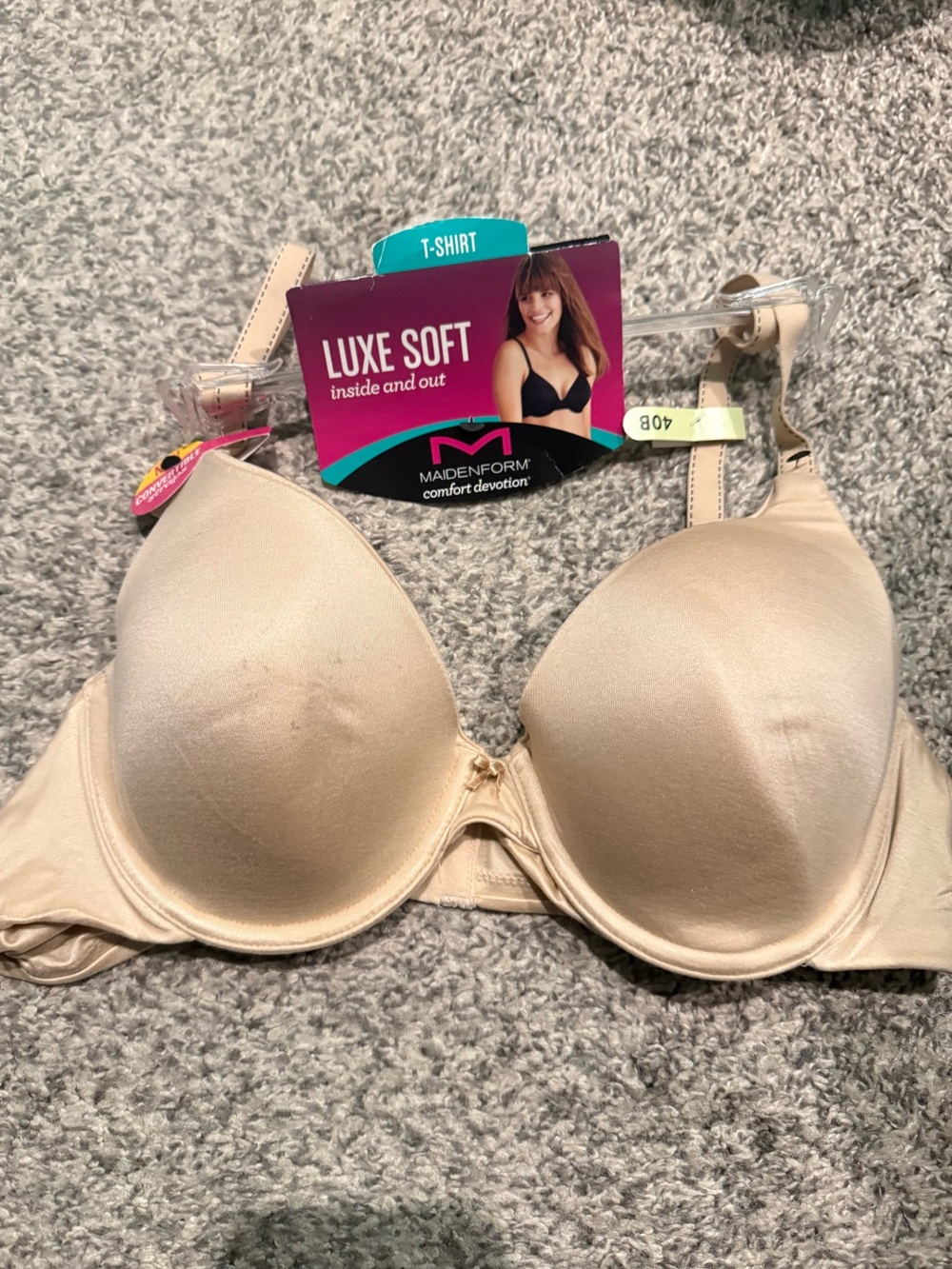 Maidenform Comfort Devotion T-Shirt Bra 40B